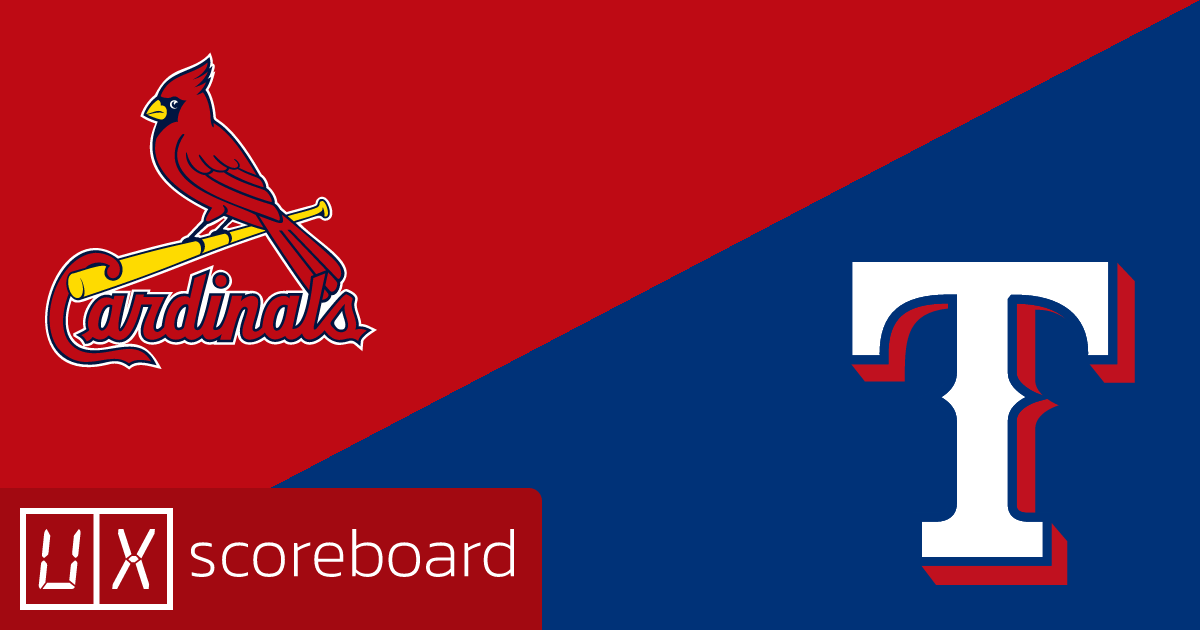 St. Louis Cardinals vs Texas Rangers game highlights