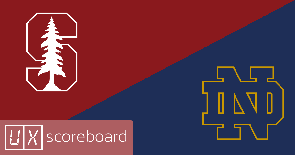 Stanford Cardinal vs Notre Dame Fighting Irish game highlights