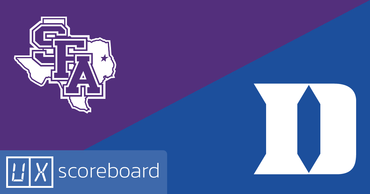 Stephen F. Austin Lumberjacks vs Duke Blue Devils game highlights