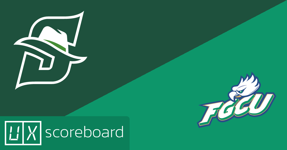 Stetson Hatters vs Florida Gulf Coast Eagles game highlights