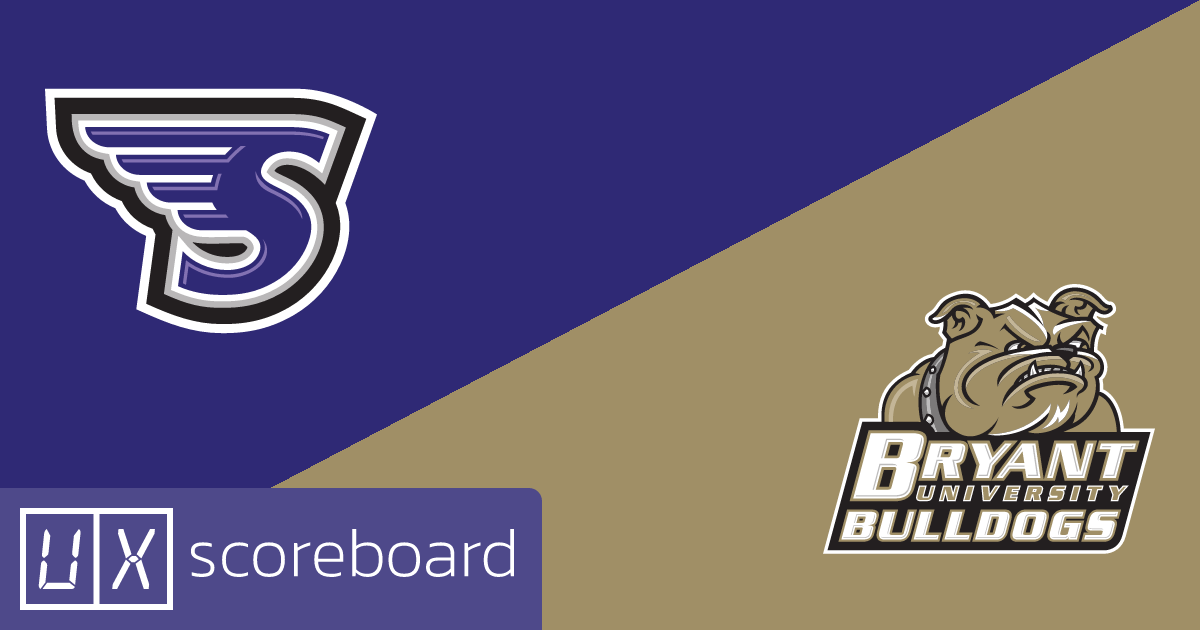 Stonehill Skyhawks vs Bryant Bulldogs game highlights
