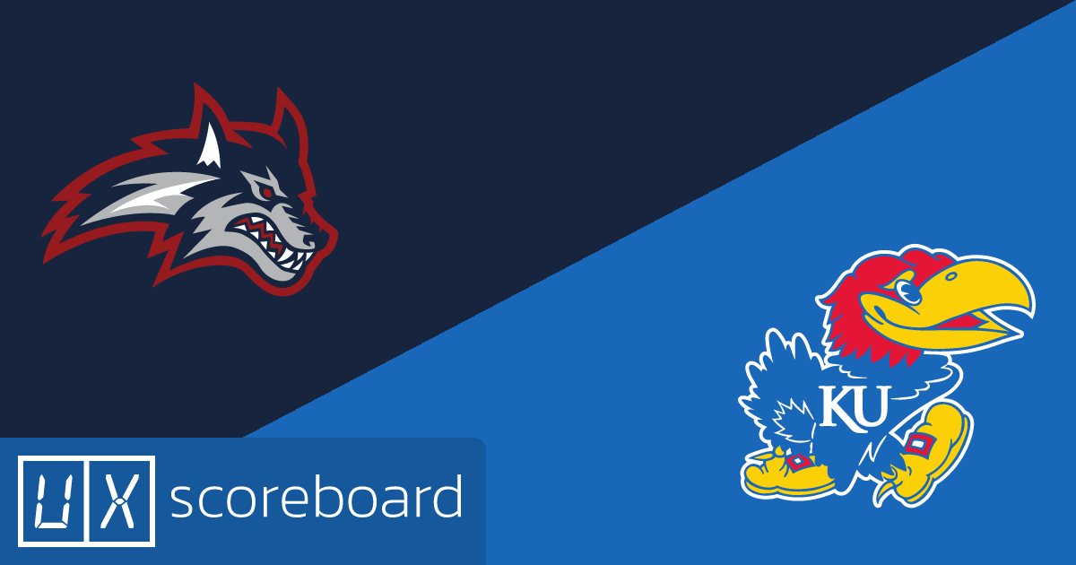 Stony Brook Seawolves vs Kansas Jayhawks game highlights
