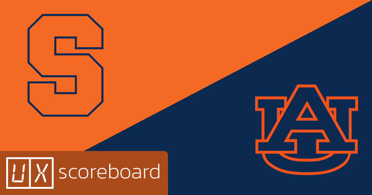 Syracuse Orange vs Auburn Tigers game highlights