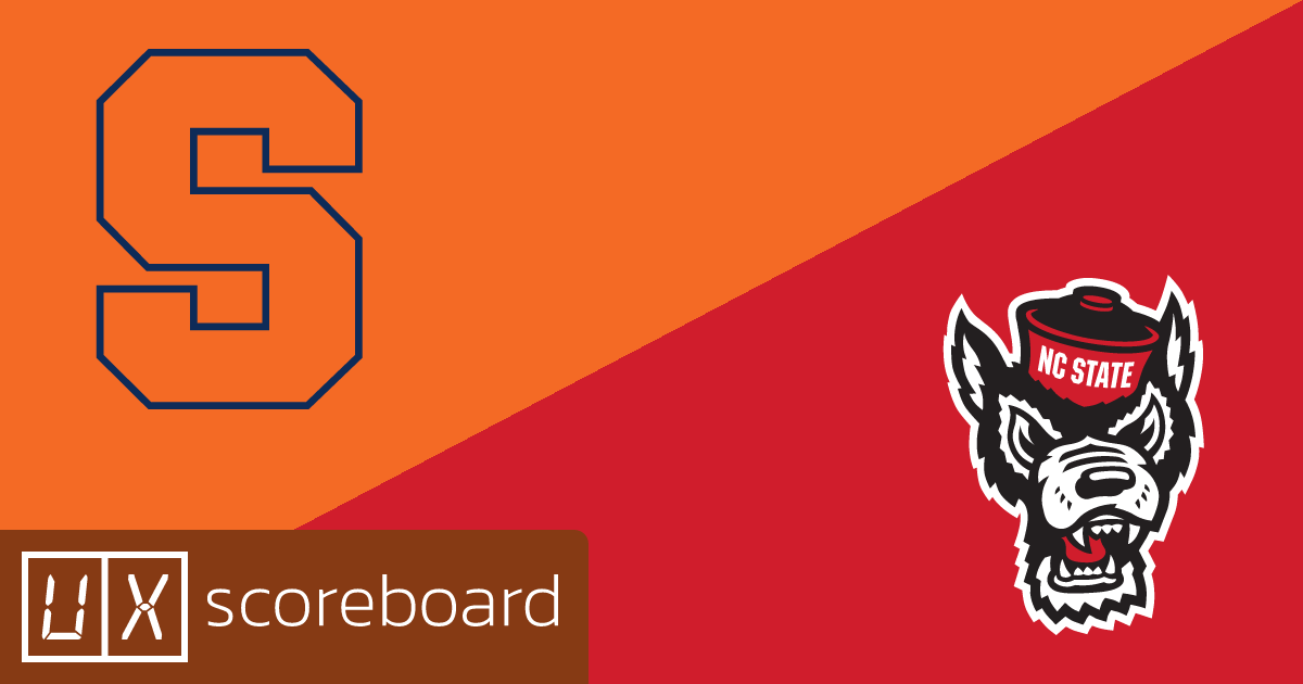 Syracuse Orange vs NC State Wolfpack game highlights