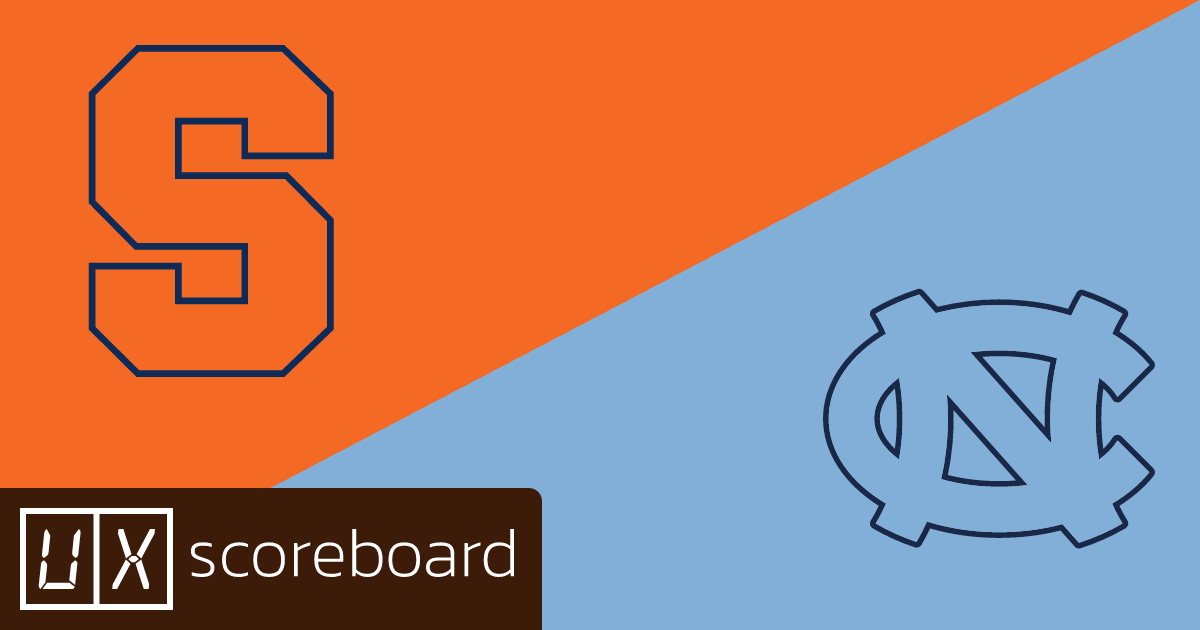 Syracuse Orange vs North Carolina Tar Heels game highlights