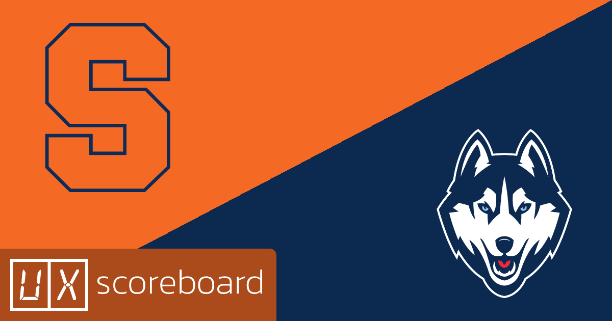 Syracuse Orange vs UConn Huskies game highlights