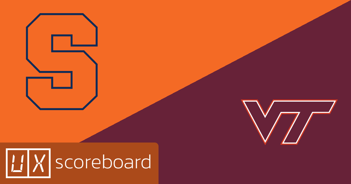 Syracuse Orange vs Virginia Tech Hokies game highlights