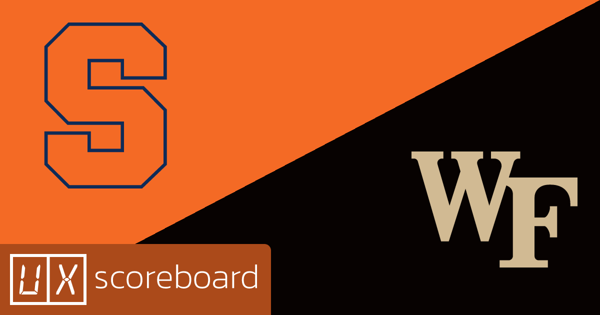 Syracuse Orange vs Wake Forest Demon Deacons game highlights