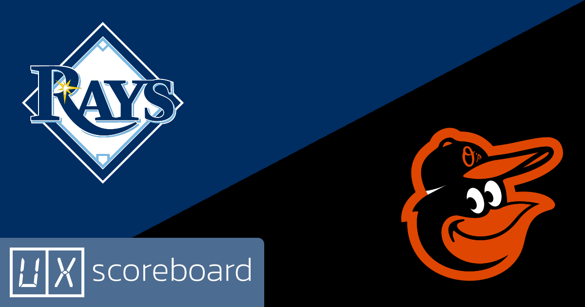 Tampa Bay Rays vs Baltimore Orioles game highlights