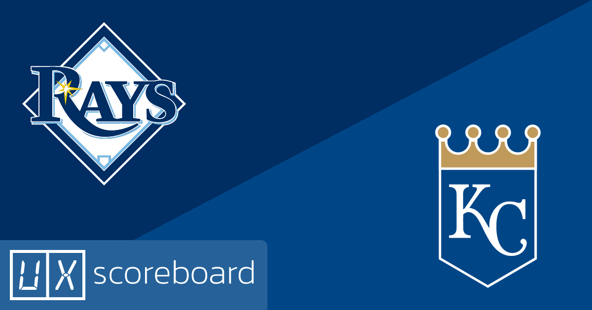 Tampa Bay Rays vs Kansas City Royals game highlights
