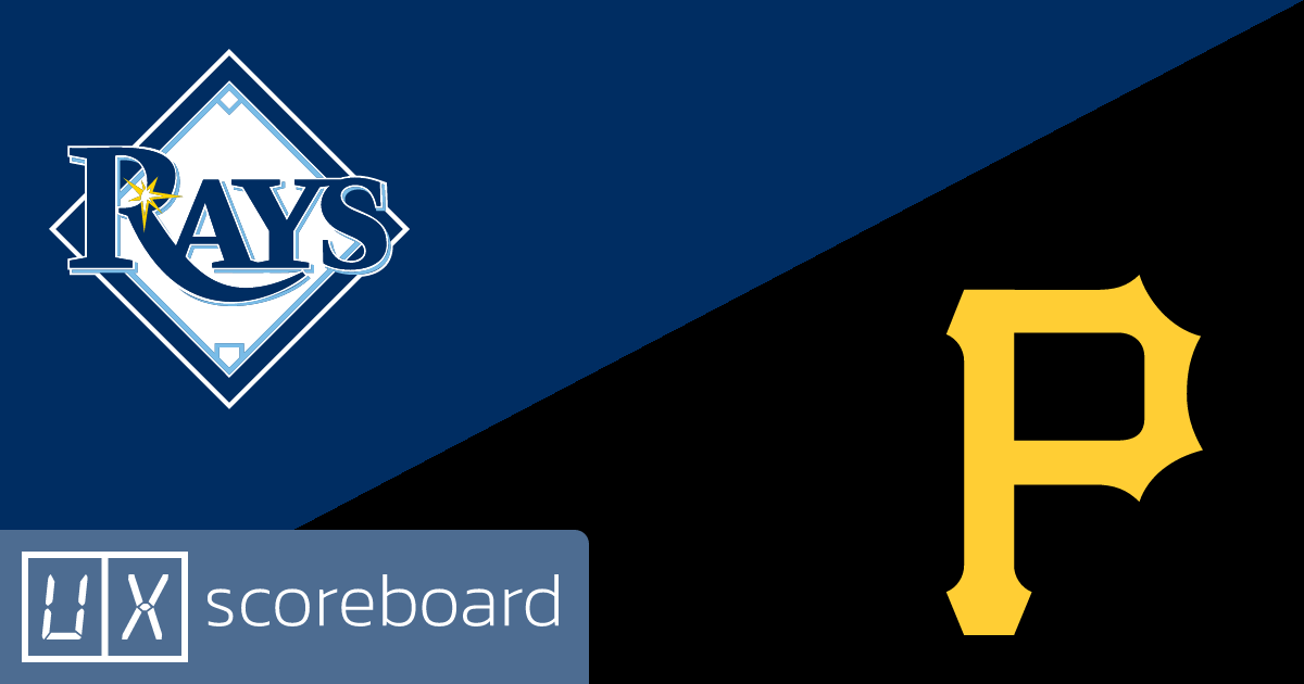 Tampa Bay Rays vs Pittsburgh Pirates game highlights