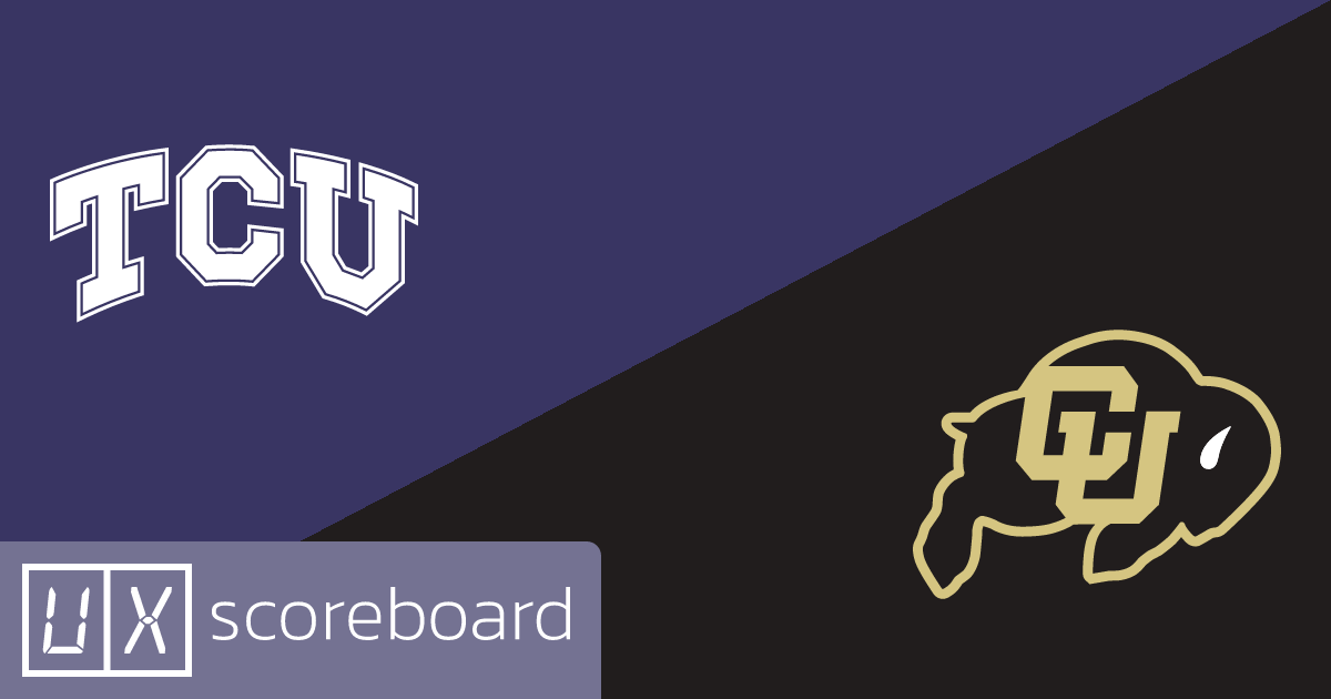 TCU Horned Frogs vs Colorado Buffaloes game highlights