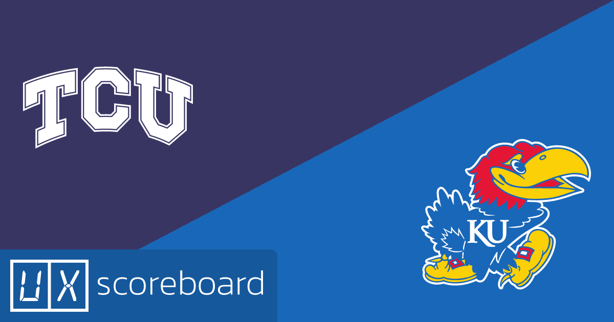 TCU Horned Frogs vs Kansas Jayhawks game highlights