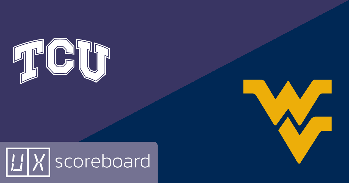 TCU Horned Frogs vs West Virginia Mountaineers game highlights