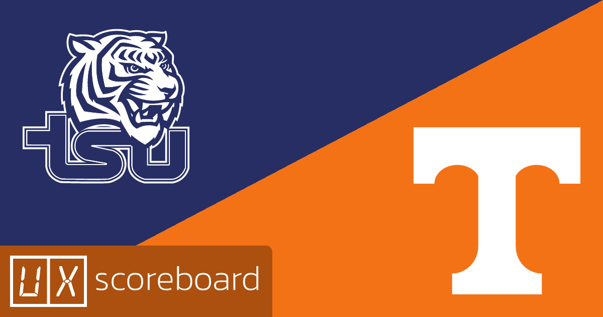 Tennessee State Tigers vs Tennessee Volunteers game highlights