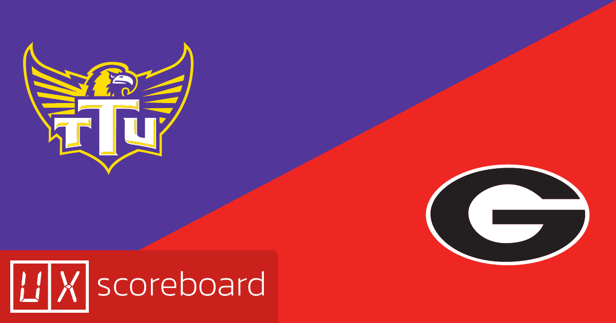 Tennessee Tech Golden Eagles vs Georgia Bulldogs game highlights