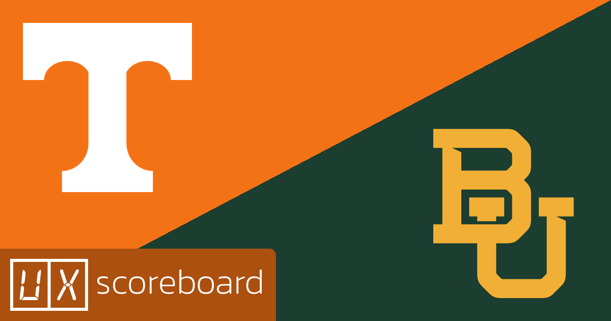 Tennessee Volunteers vs Baylor Bears game highlights