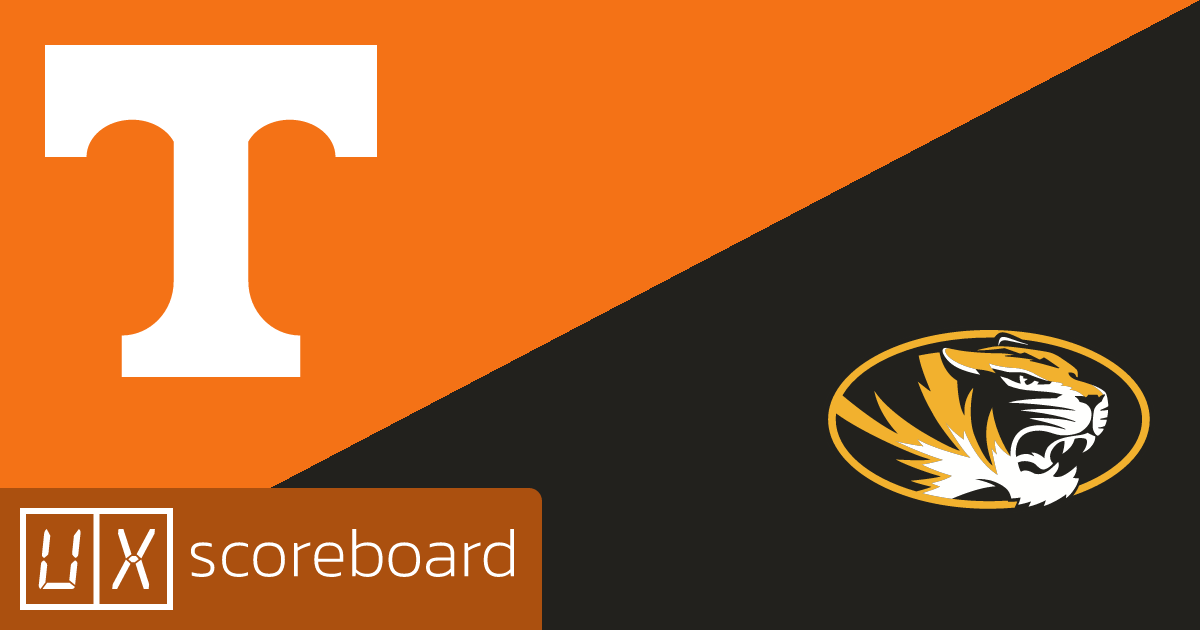 Tennessee Volunteers vs Missouri Tigers game highlights