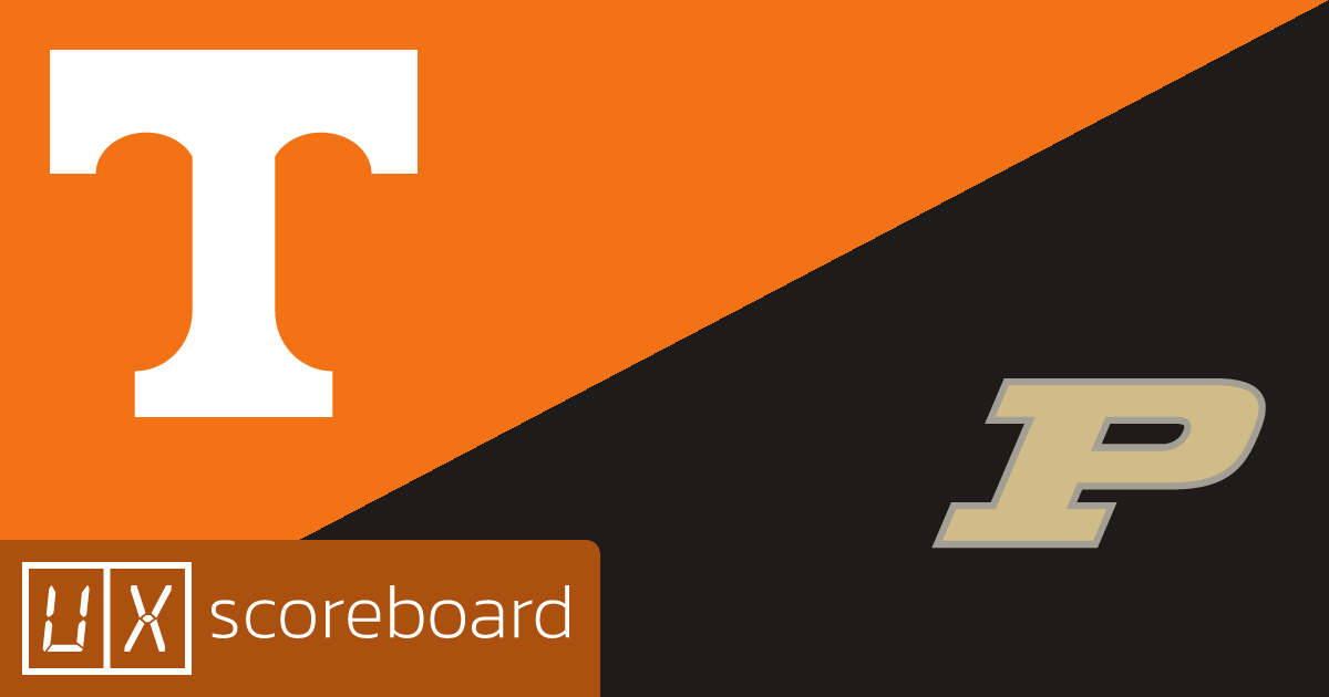 Tennessee Volunteers vs Purdue Boilermakers game highlights