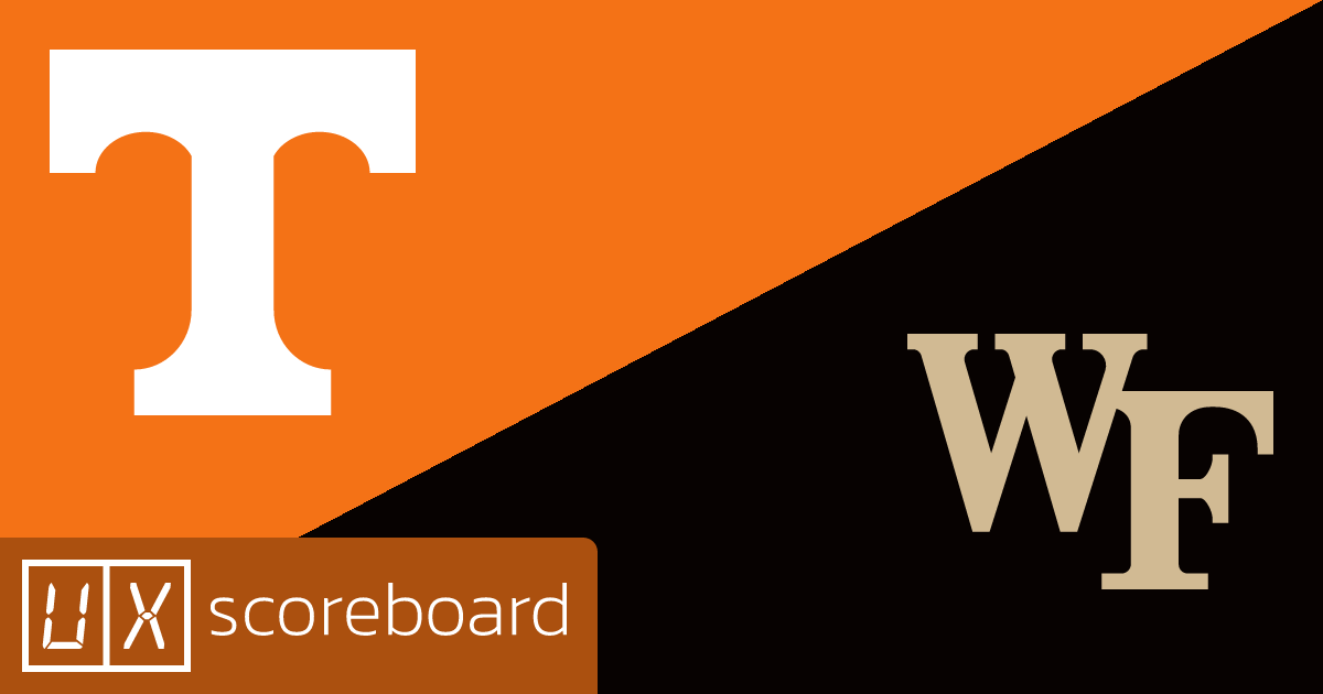 Tennessee Volunteers vs Wake Forest Demon Deacons game highlights