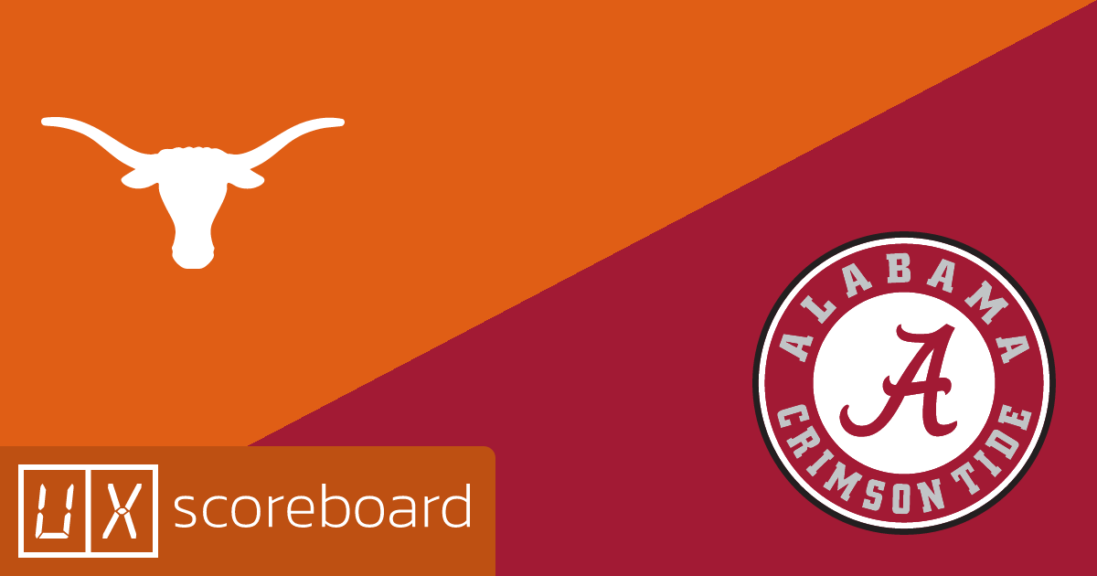 Texas Longhorns vs Alabama Crimson Tide game highlights