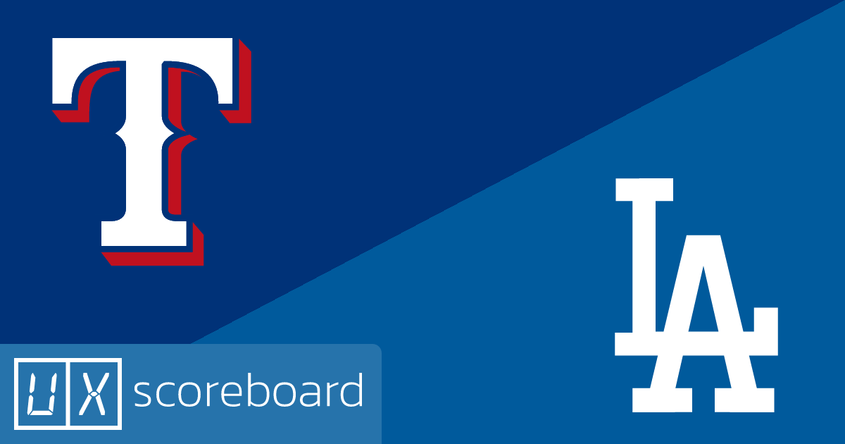 Texas Rangers vs Los Angeles Dodgers game highlights