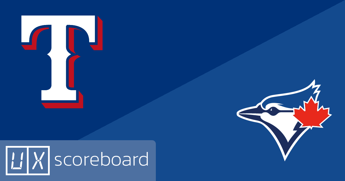 Texas Rangers vs Toronto Blue Jays game highlights