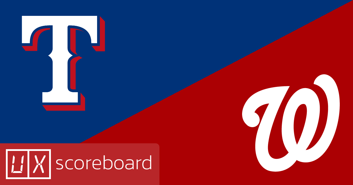 Texas Rangers vs Washington Nationals game highlights