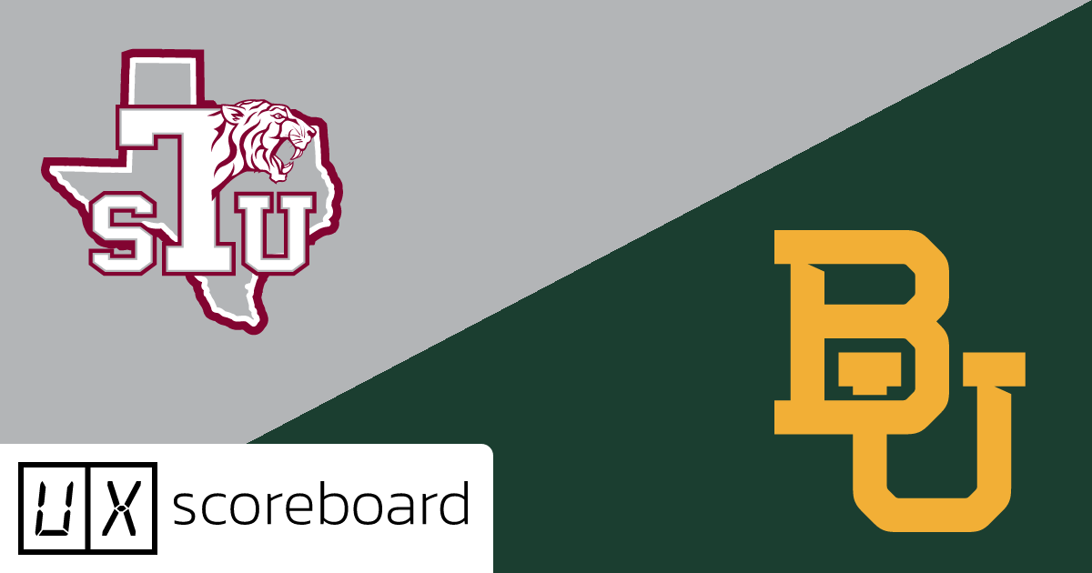 Texas Southern Tigers vs Baylor Bears game highlights