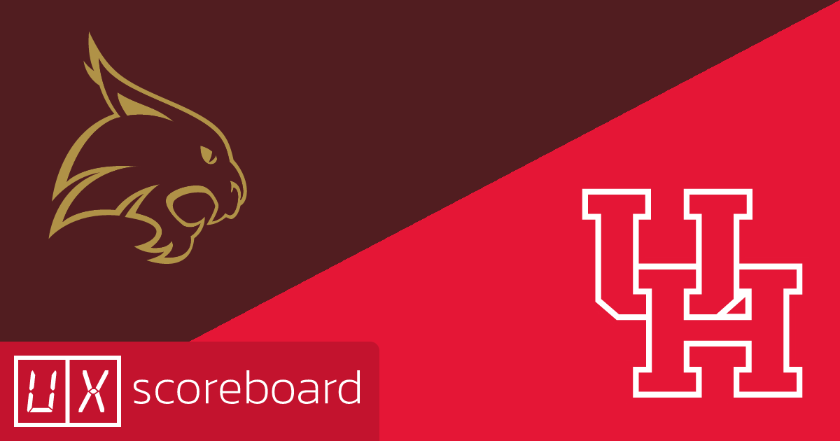 Texas State Bobcats vs Houston Cougars game highlights