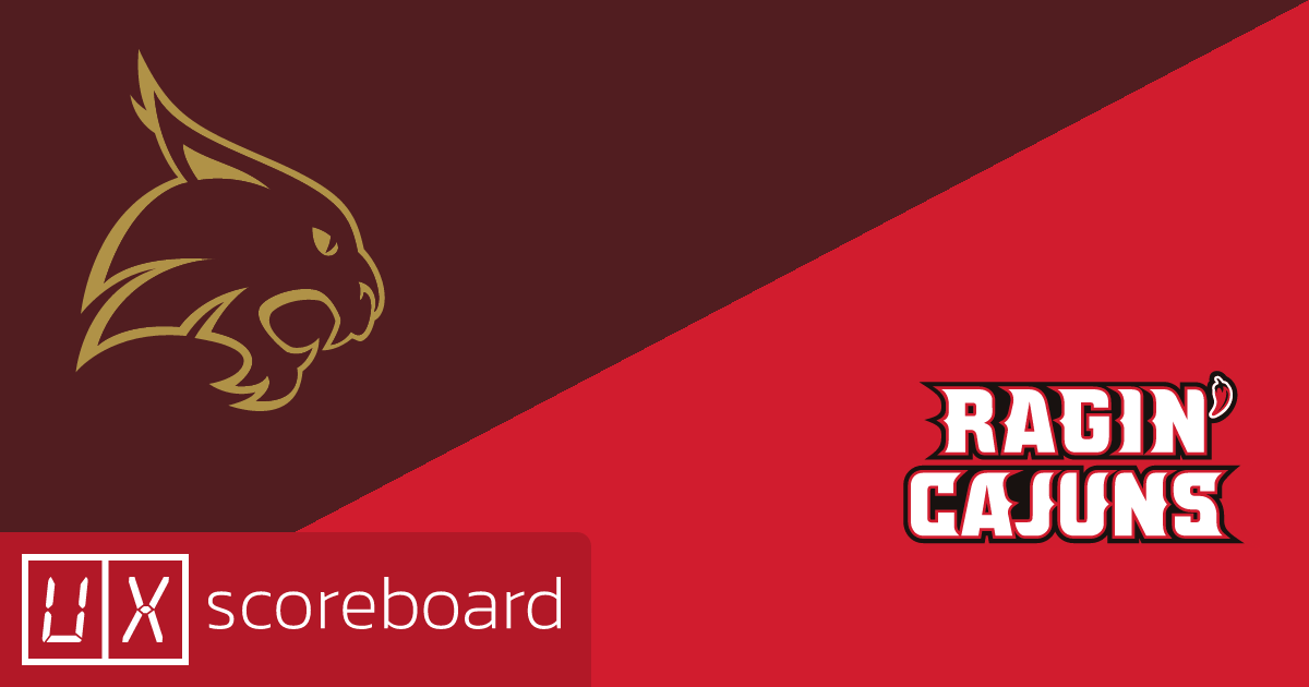 Texas State Bobcats vs Louisiana Ragin' Cajuns game highlights