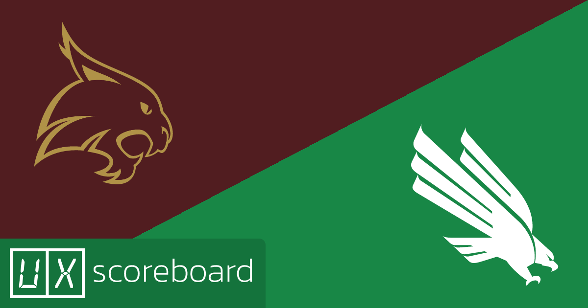 Texas State Bobcats vs North Texas Mean Green game highlights