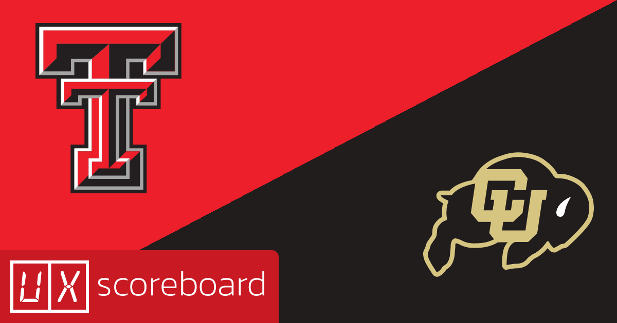 Texas Tech Red Raiders vs Colorado Buffaloes game highlights