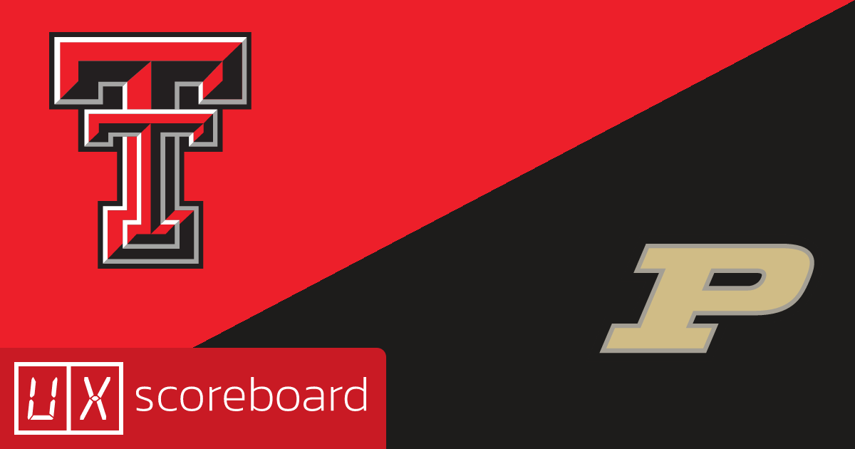 Texas Tech Red Raiders vs Purdue Boilermakers game highlights