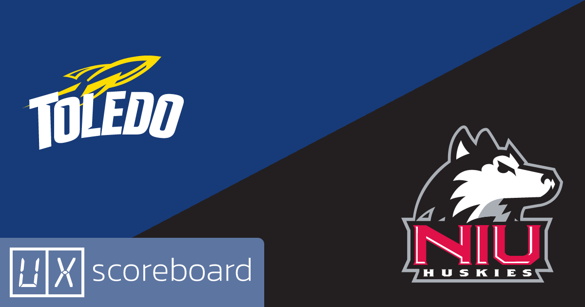 Toledo Rockets vs Northern Illinois Huskies game highlights