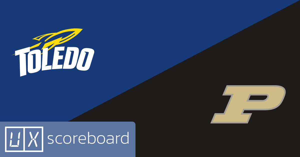 Toledo Rockets vs Purdue Boilermakers game highlights