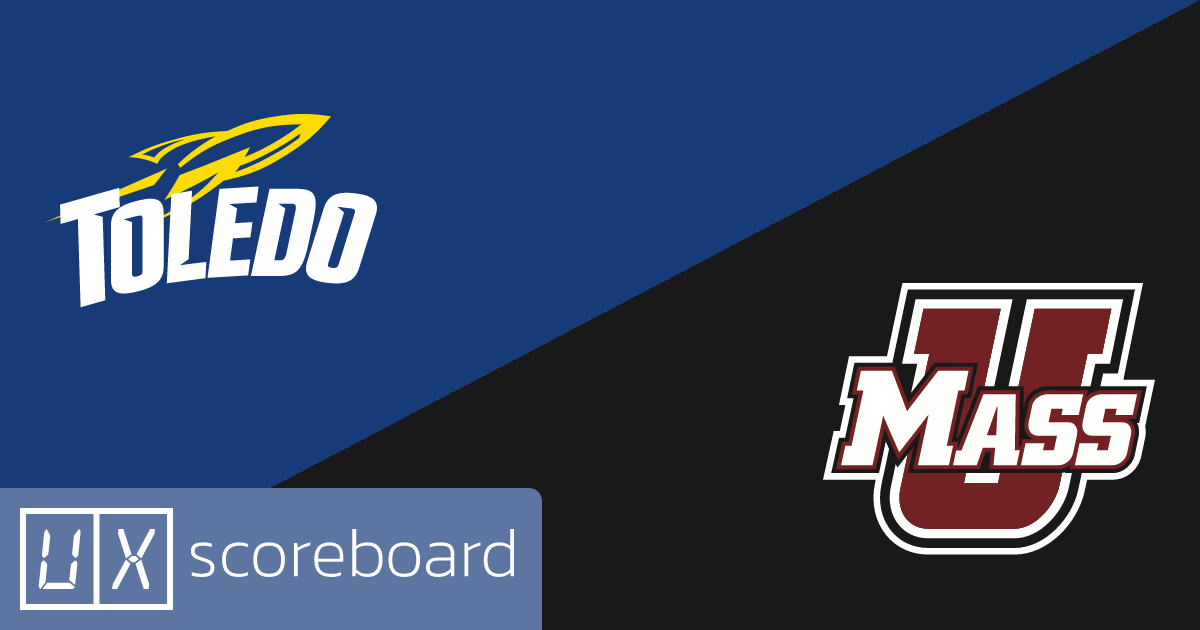 Toledo Rockets vs UMass Minutemen game highlights