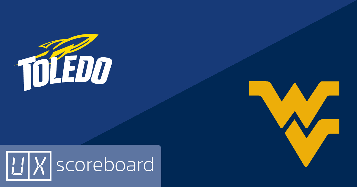 Toledo Rockets vs West Virginia Mountaineers game highlights