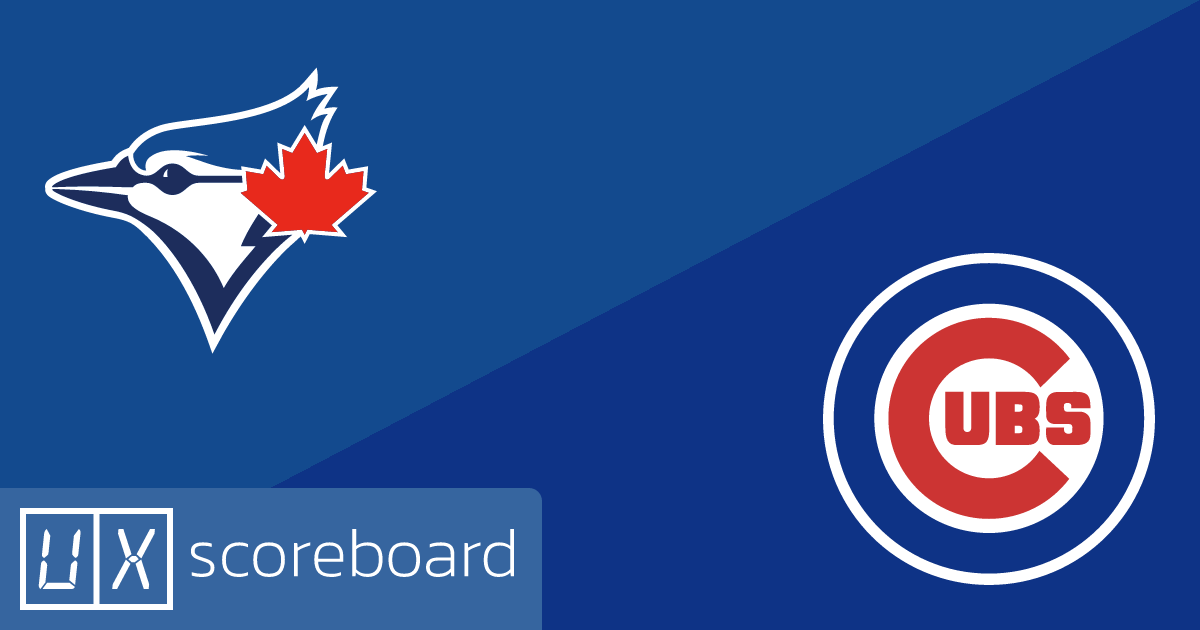 Toronto Blue Jays vs Chicago Cubs game highlights