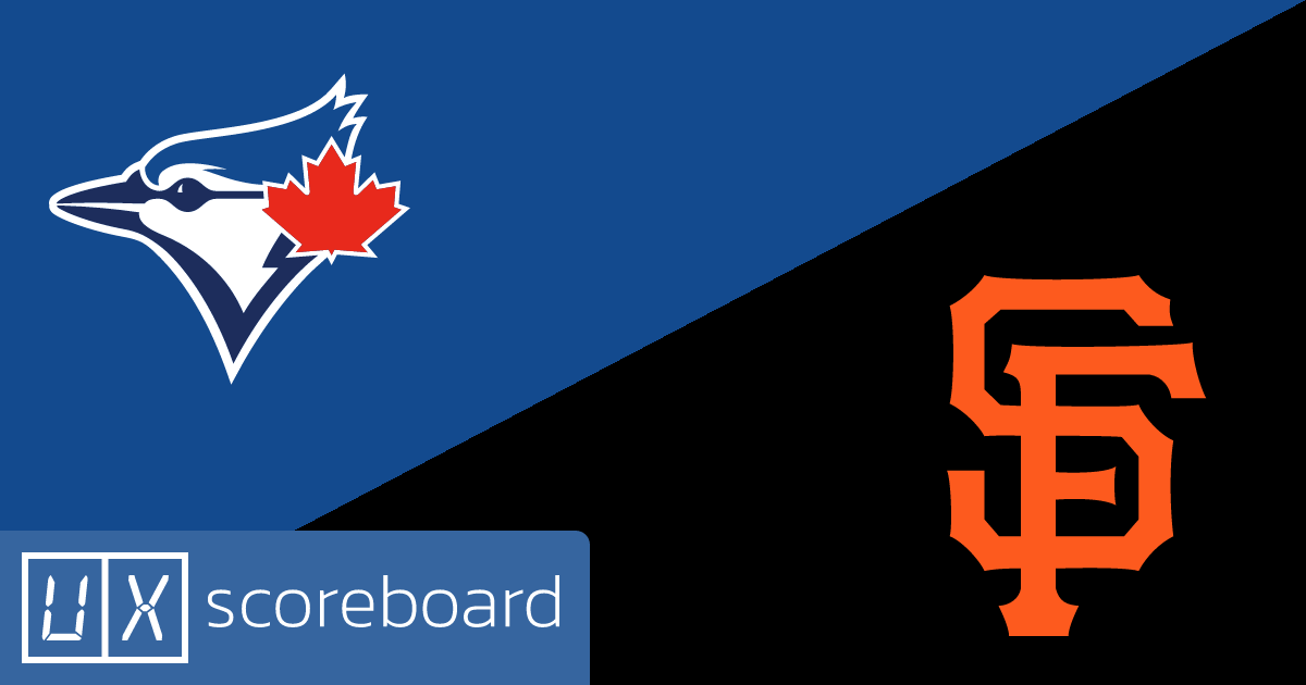 Toronto Blue Jays vs San Francisco Giants game highlights