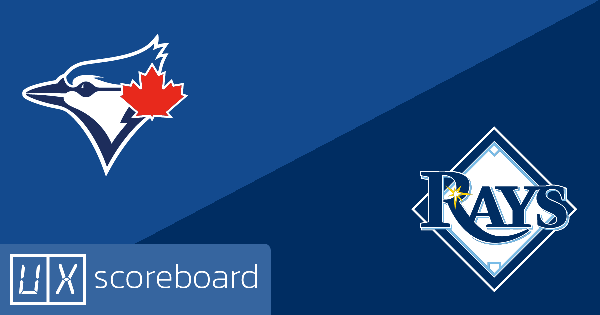 Toronto Blue Jays vs Tampa Bay Rays game highlights
