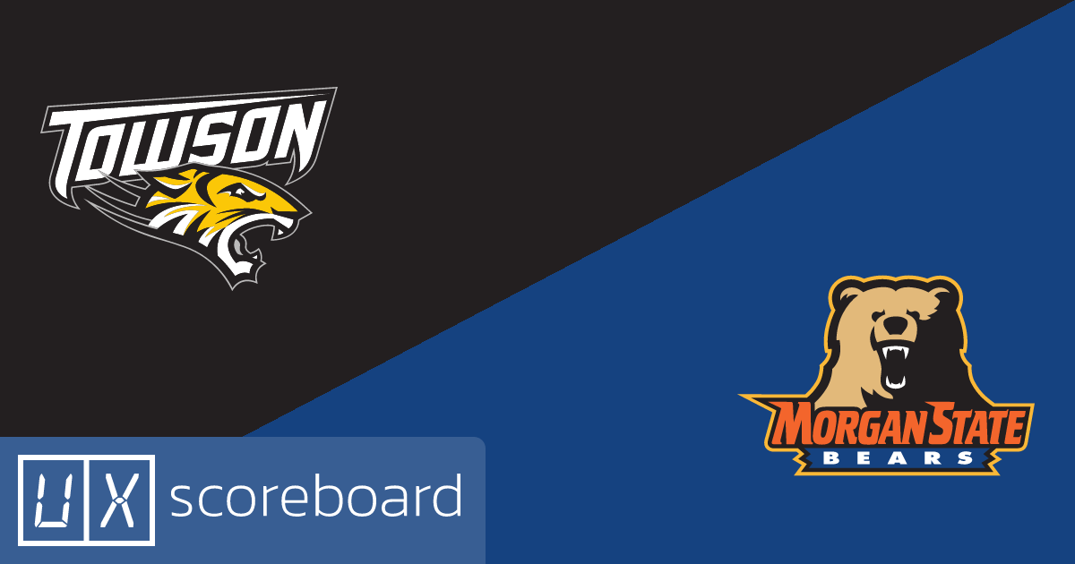 Towson Tigers vs Morgan State Bears game highlights