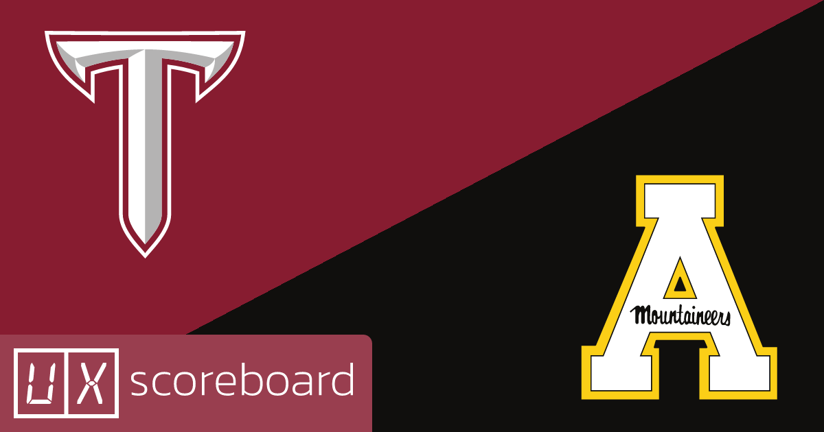 Troy Trojans vs Appalachian State Mountaineers game highlights