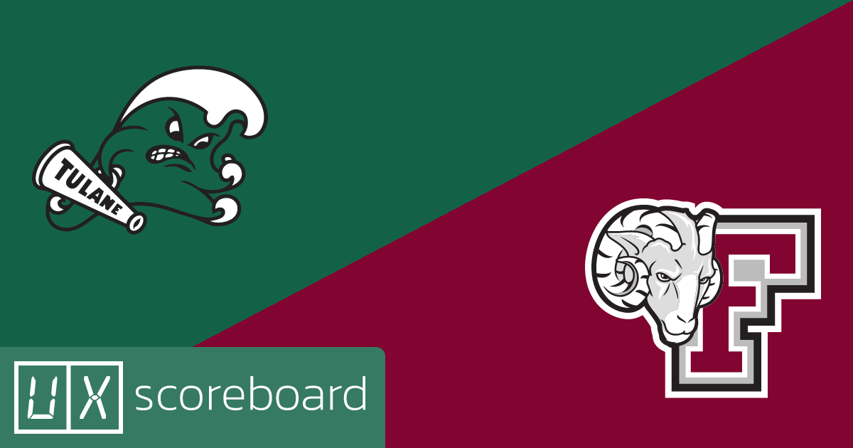Tulane Green Wave vs Fordham Rams game highlights