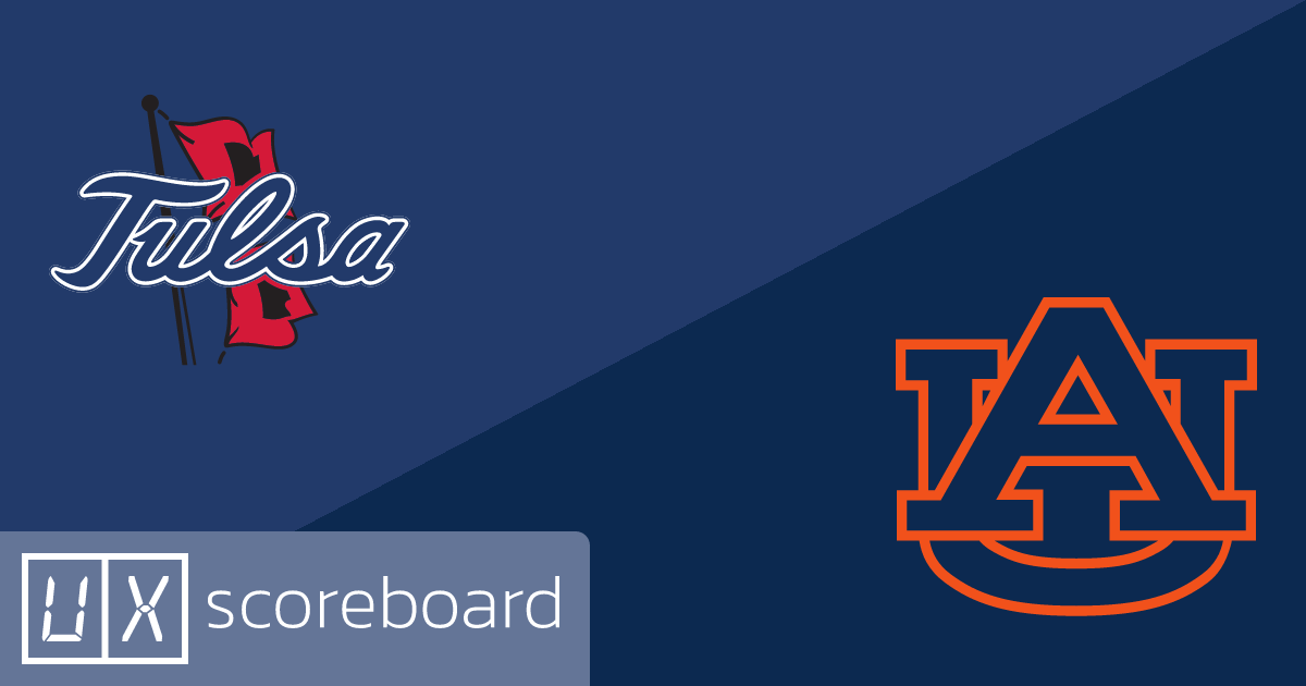 Tulsa Golden Hurricane vs Auburn Tigers game highlights