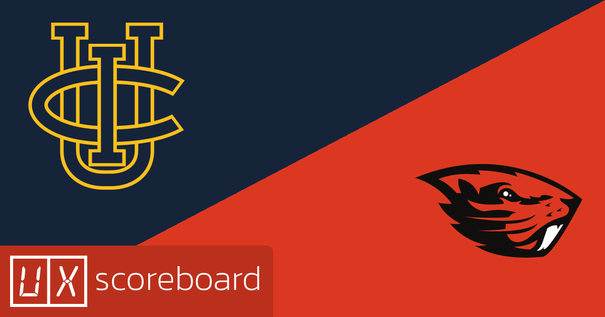 UC Irvine Anteaters vs Oregon State Beavers game highlights
