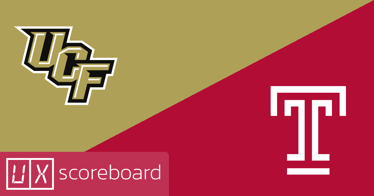 UCF Knights vs Temple Owls game highlights