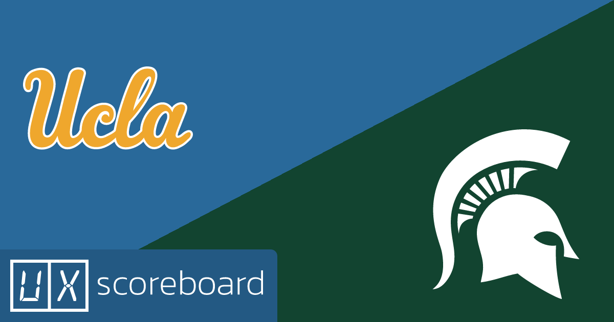 UCLA Bruins vs Michigan State Spartans game highlights
