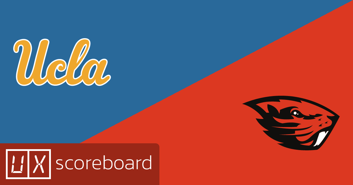 UCLA Bruins vs Oregon State Beavers game highlights