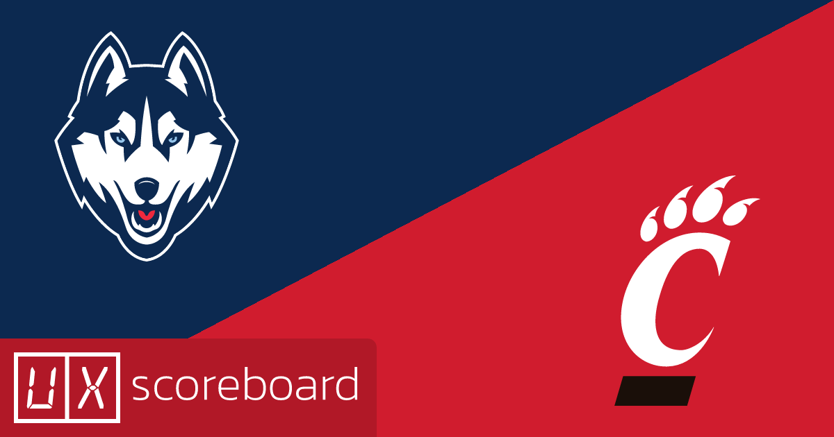 UConn Huskies vs Cincinnati Bearcats game highlights